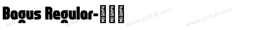 Bagus Regular字体转换